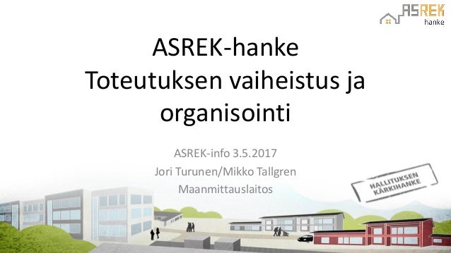 Maanmittauslaitos asrek Maanmittauslaitos asrek