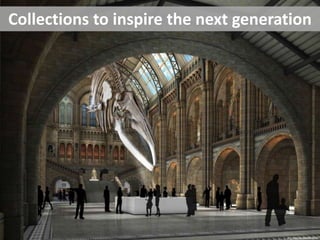 Collections to inspire the next generation
 