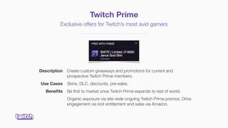 Powering-Up Your Game with Twitch | PDF