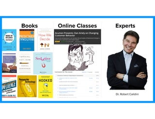 Books Online Classes Experts
Dr. Robert Caildini
 