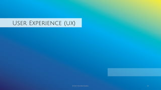 © 2017 Garofalo Studios. 30
User Experience (ux)
 