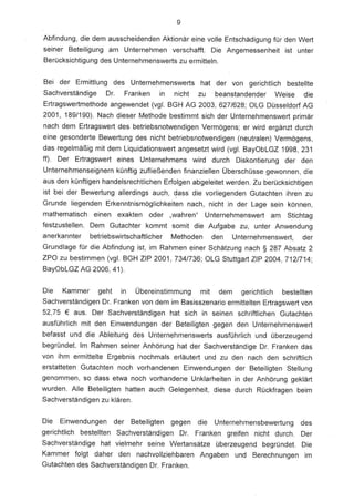 Squeeze-out Degussa AG