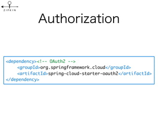 <dependency><!-- OAuth2 -->
<groupId>org.springframework.cloud</groupId>
<artifactId>spring-cloud-starter-oauth2</artifactId>
</dependency>
 
