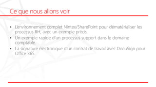 Ce que nous allons voir
 