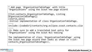 2017-06-22 Documentation as code | PDF