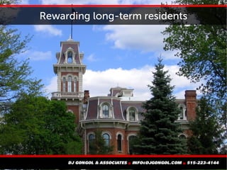 Rewarding long-term residents
 