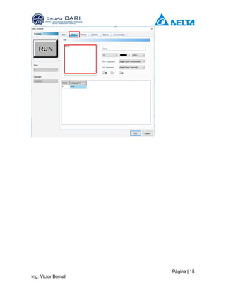 Página | 15
Ing. Victor Bernal
 