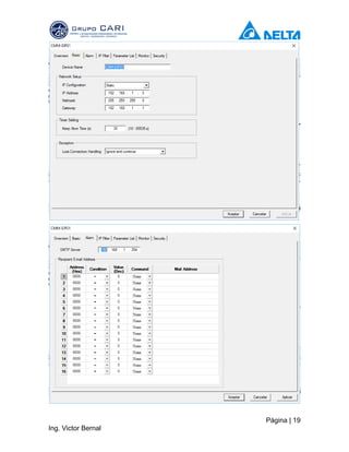 Página | 19
Ing. Victor Bernal
 