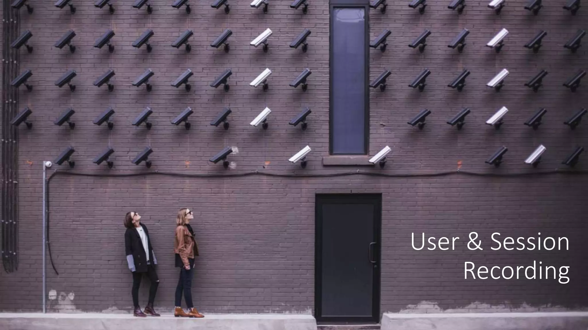 User & Session
Recording
 