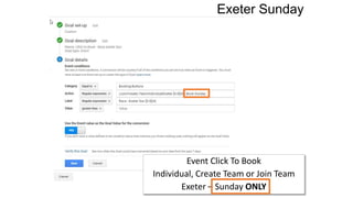 Exeter Sunday
Event Click To Book
Individual, Create Team or Join Team
Exeter – Sunday ONLY
 
