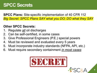 SPCC Secrets | PDF
