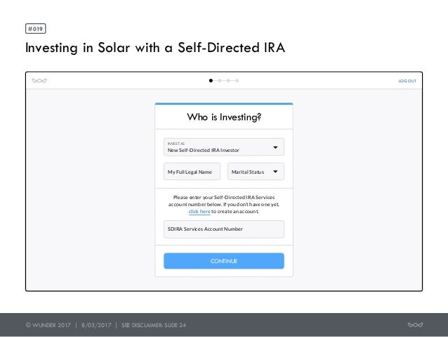 Self Directed Ira Fidelity >> Investing In Solar With A Self Directed Ira Self Directed Ira Fidelity >> Investing In Solar With A Self Directed Ira