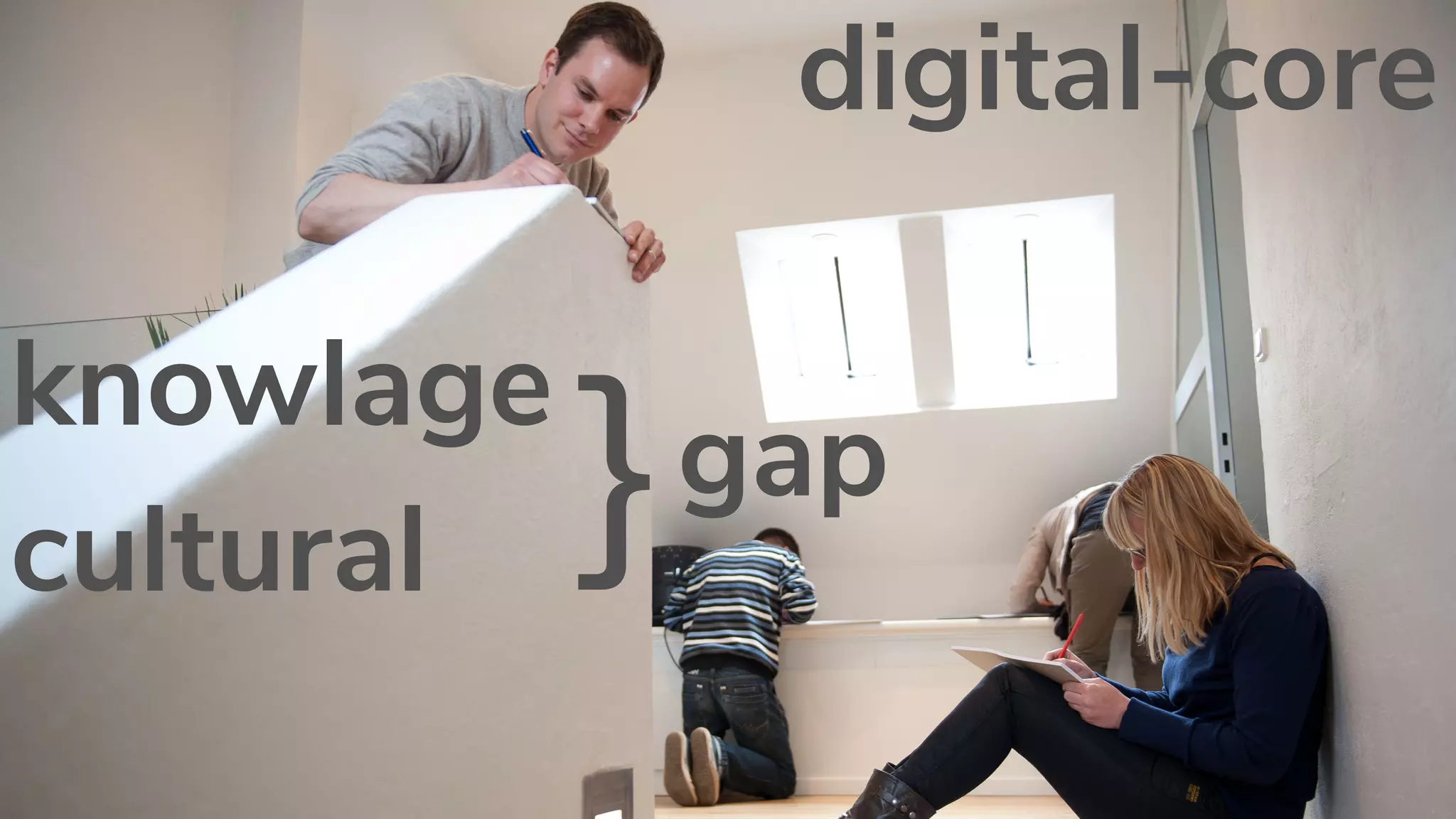 digital-core
knowlage
cultural }gap
 