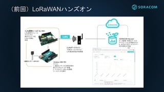 （前回）LoRaWANハンズオン
 