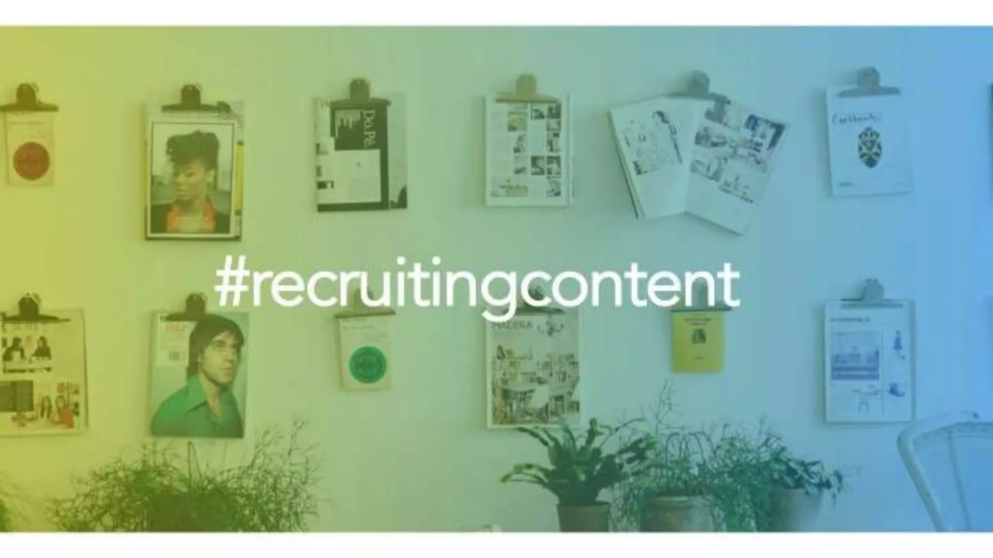 #recruitingcontent
 