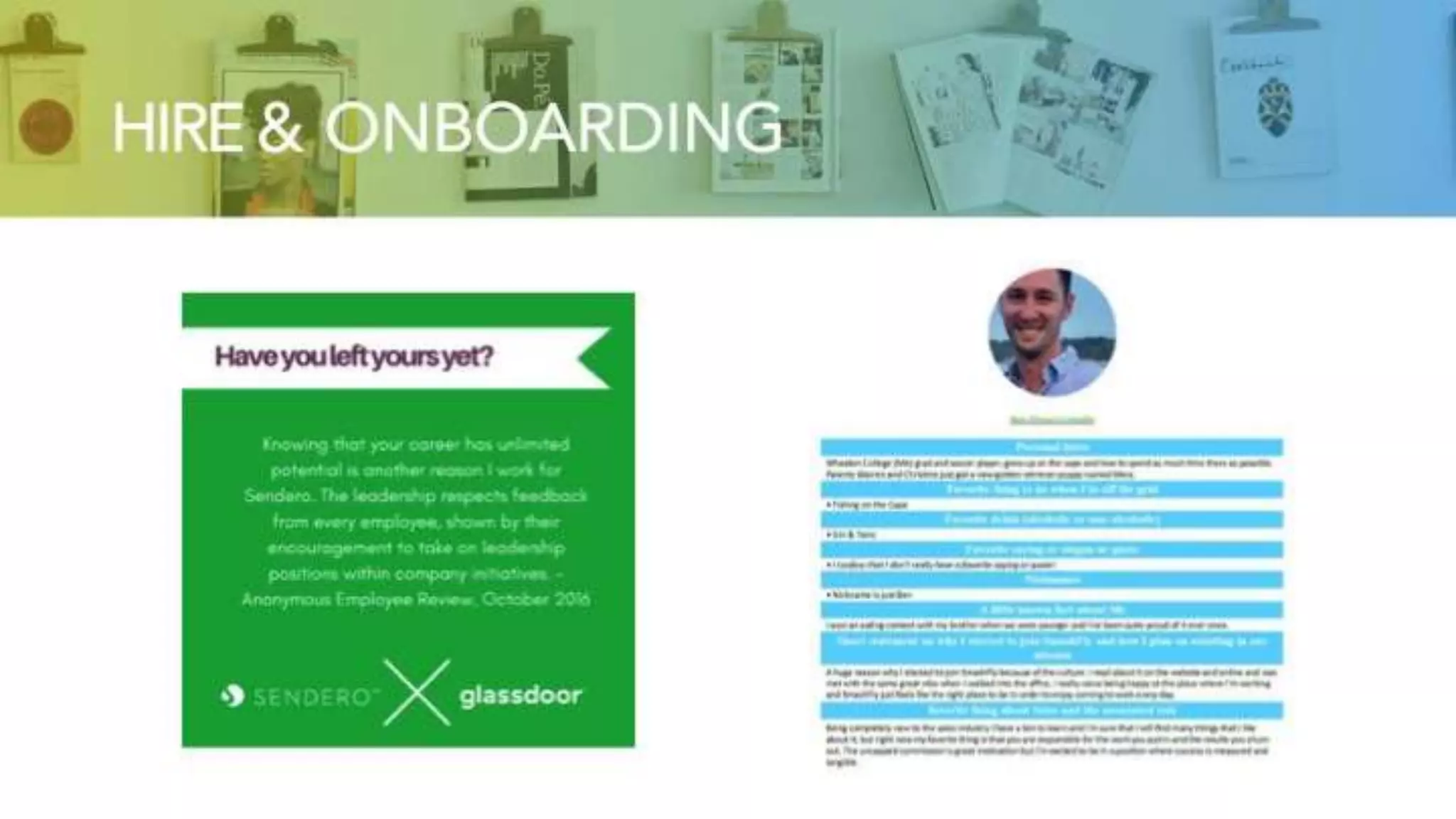 HIRE & ONBOARDING
 