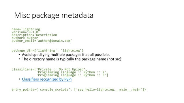 Python setup tools | PDF | Programming Languages | Computing