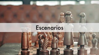Escenarios
 