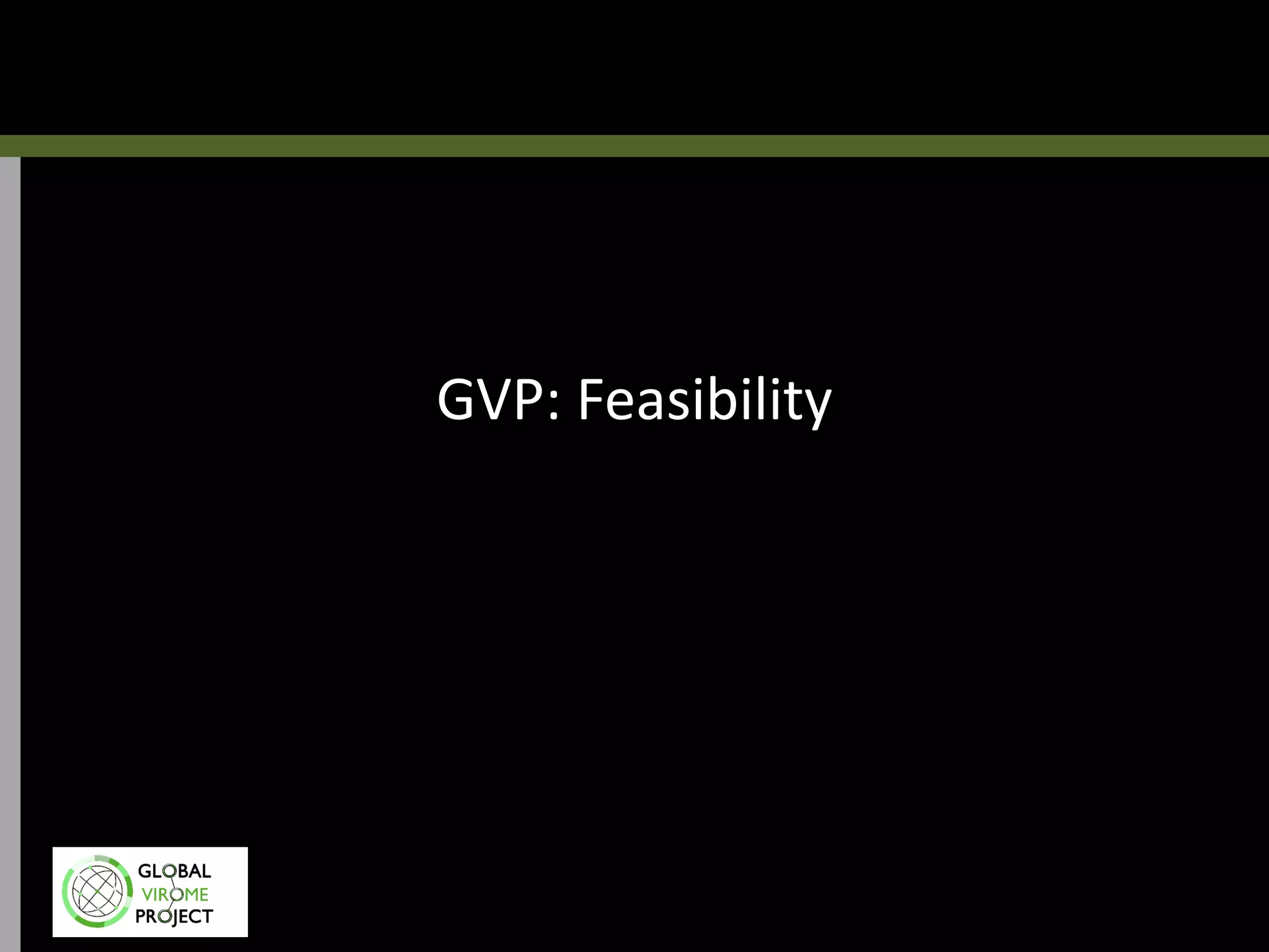 GVP: Feasibility
 