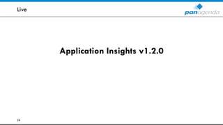 Live
Application Insights v1.2.0
24
 