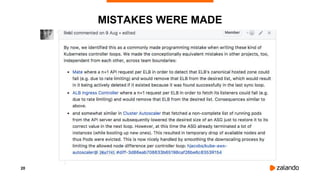 20
MISTAKES WERE MADE
 