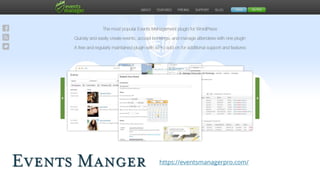 Events Manger https://eventsmanagerpro.com/
 