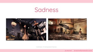 @cattsmall – @cattsmall@mastodon.social
Sadness
Contrast, © Compulsion Games
 