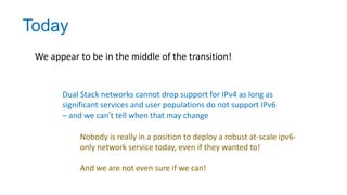 Are we really ready to turn off IPv4?