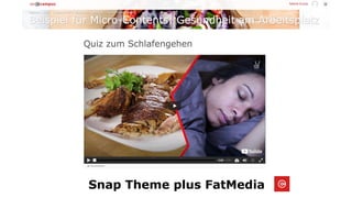 Wie alles begann...2005
Snap Theme plus FatMedia
 
