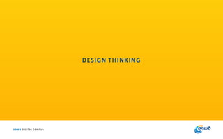 ANWB DIGITAL CAMPUS
DESIGN THINKING
 