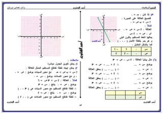 رياضيات للصف الثاني الإعدادي الترم الأول 2017 - موقع ملزمتي