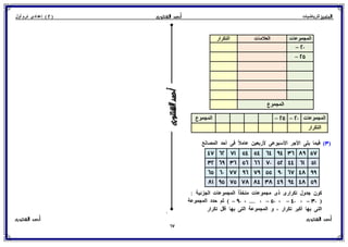 رياضيات للصف الثاني الإعدادي الترم الأول 2017 - موقع ملزمتي