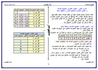 رياضيات للصف الثاني الإعدادي الترم الأول 2017 - موقع ملزمتي