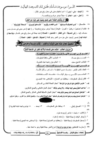 مذكرة رضا الفاروق في اللغة العربية للشهادة الثانوية 2017