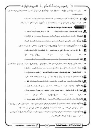 مذكرة رضا الفاروق في اللغة العربية للشهادة الثانوية 2017