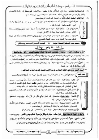 مذكرة رضا الفاروق في اللغة العربية للشهادة الثانوية 2017