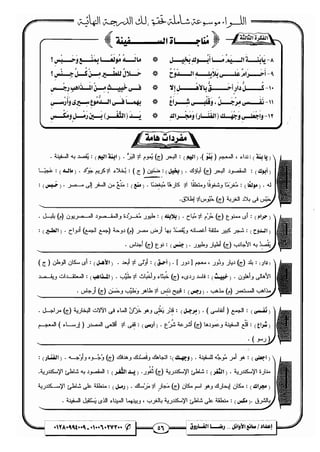 مذكرة رضا الفاروق في اللغة العربية للشهادة الثانوية 2017