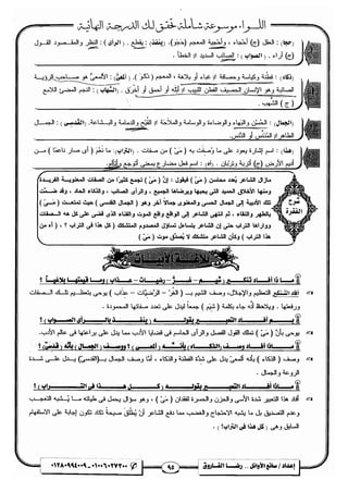 مذكرة رضا الفاروق في اللغة العربية للشهادة الثانوية 2017