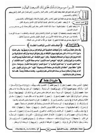 مذكرة رضا الفاروق في اللغة العربية للشهادة الثانوية 2017