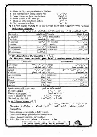 اللغة الانجليزية للثانوية العامة 2017