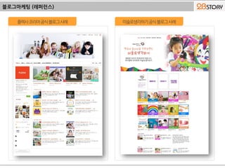 블로그마케팅 (레퍼런스)
플렉사코리아공식블로그사례 미술로생각하기공식블로그사례
 