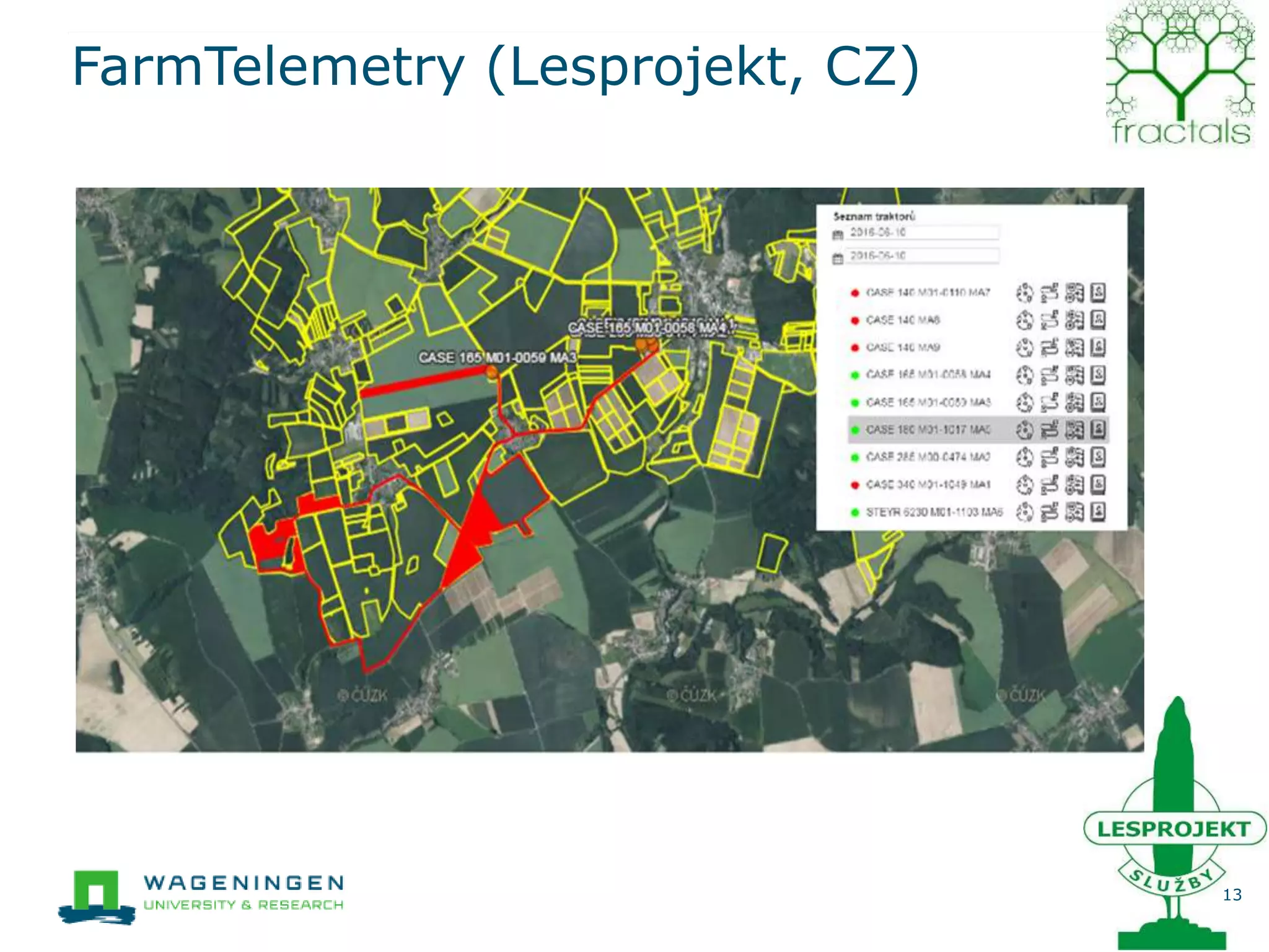 FarmTelemetry (Lesprojekt, CZ)
13
 