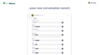 ..save new conversation record..
 