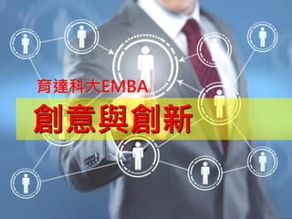 1
創意與創新
育達科大EMBA
 