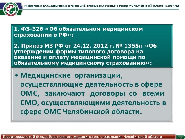 Территориальная Программа Госгарантий Челябинской Области