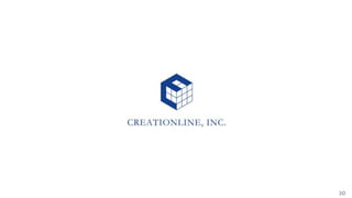 Copyright ?2017 CREATIONLINE, INC. All Rights Reserved 30
 