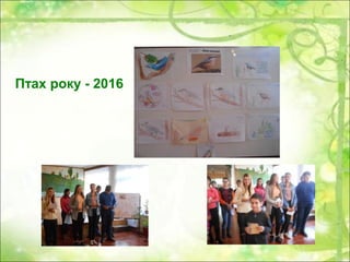 Птах року - 2016
 