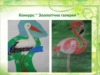 Конкурс “ Зоологічна галерея ”
 