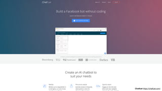 Chatfuel https://chatfuel.com/
 