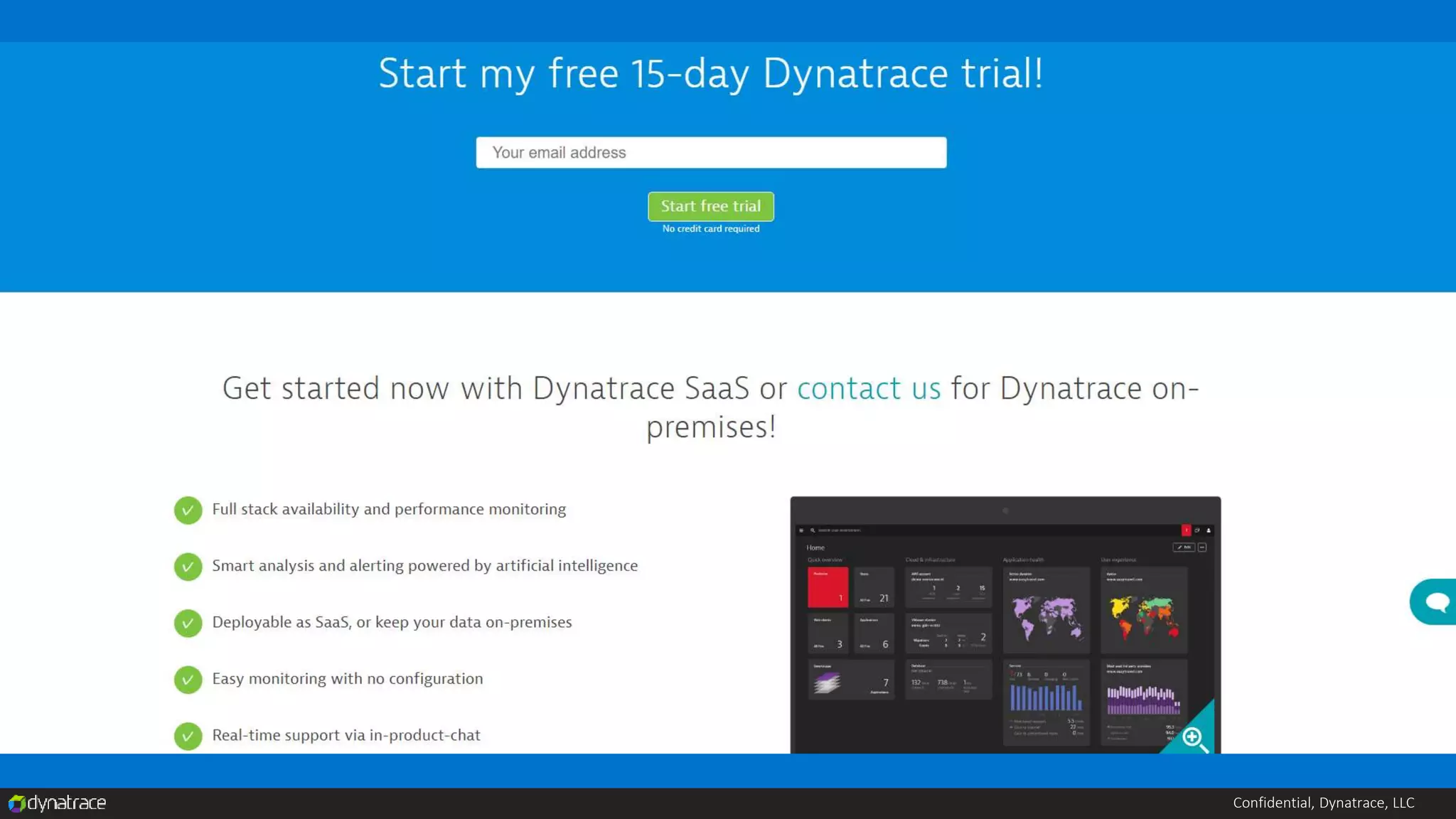 Confidential, Dynatrace, LLC
 
